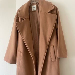 Abercrombie wool longline coat